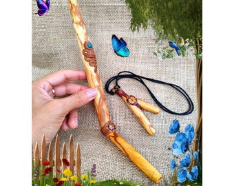 Pacchetto, Tepi + Kuripe di legno di Palo Santo (aroma intenso) Kuripi, applicatore nasale sciamanico. Un ingresso. Cerimonia spirituale - Chacapa. Legittimo.