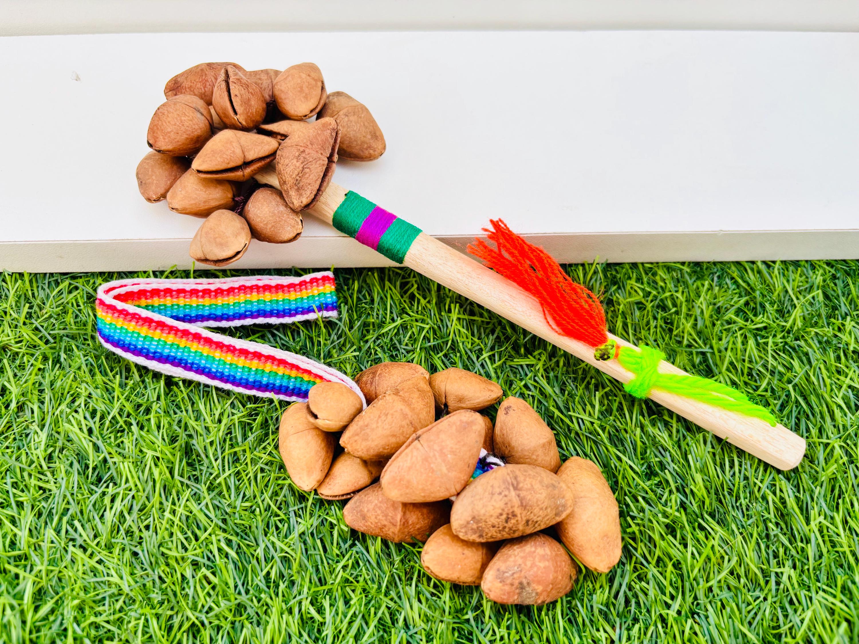 Ceremonial Chajcha, Shaker, Jingle Bell, Ajitador, Andean Maraca, Sound ...