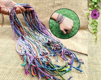 Andean Watana Bracelet, Shamanic Protection Ayra Tie, Peruvian Despacho Cord for Mesa, Cusco Huatana, Machu Picchu - Wholesale and Retail