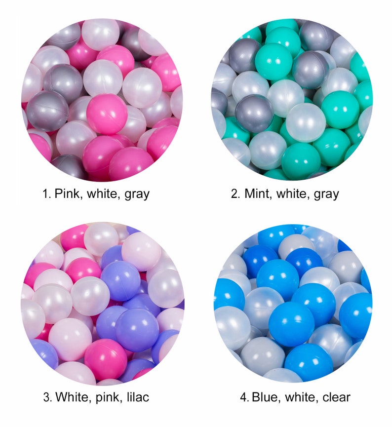 150200 Balls included Multi Color Balls Great quality Diameter 39/'/' Light Pink Ball Pit | Handmade ball pool 100 cm