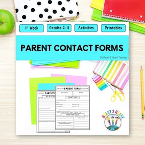 保護者連絡用紙（印刷用）、教師用生徒情報シート