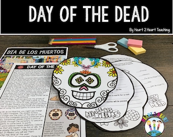 Day of the Dead Printable Activities: Skull Craft Project (Digital Download)