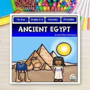 Ancient Egypt Activities for Kids, Pyramids Nile and Mummies, Homeschool History Unit