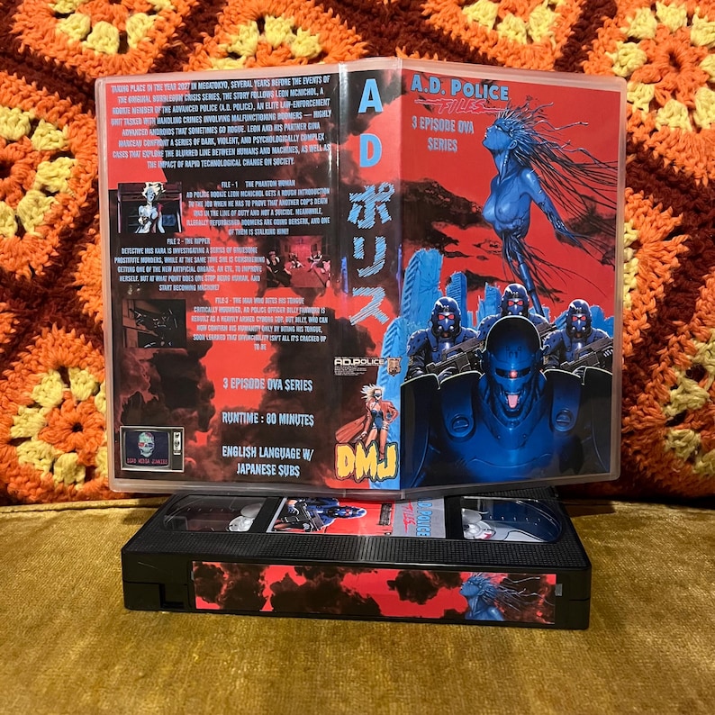 AD Police Files OVA Series Custom VHS - Etsy