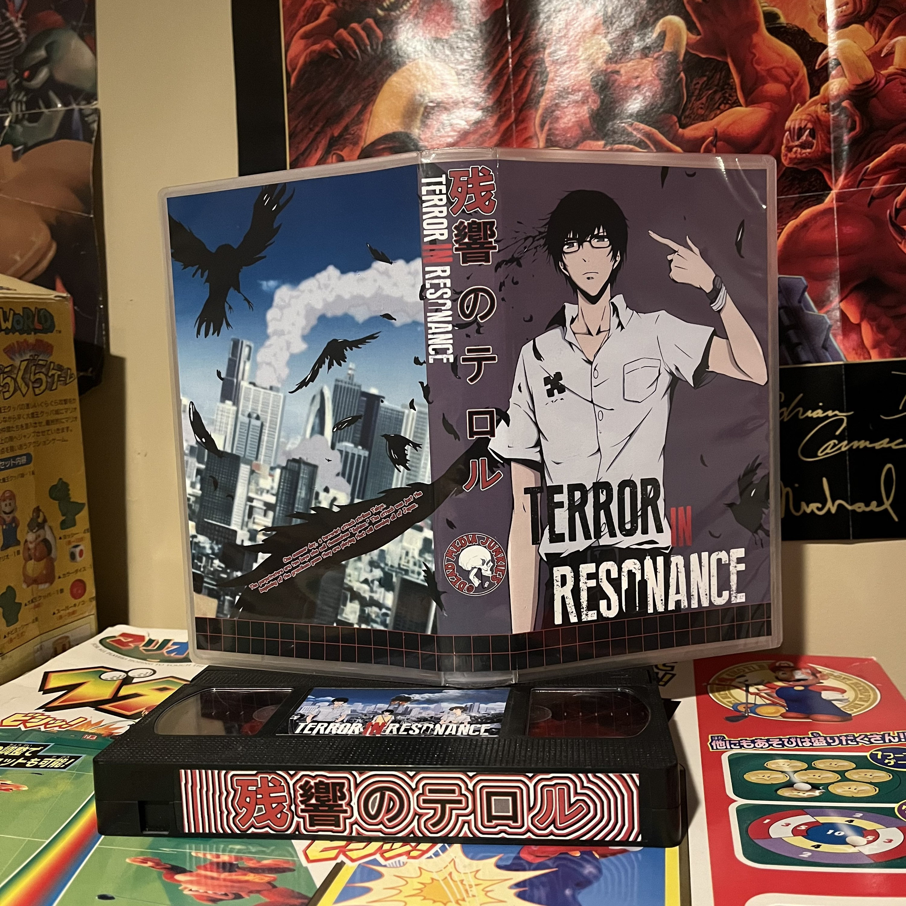 Terror in Resonance VHS Custom - Etsy