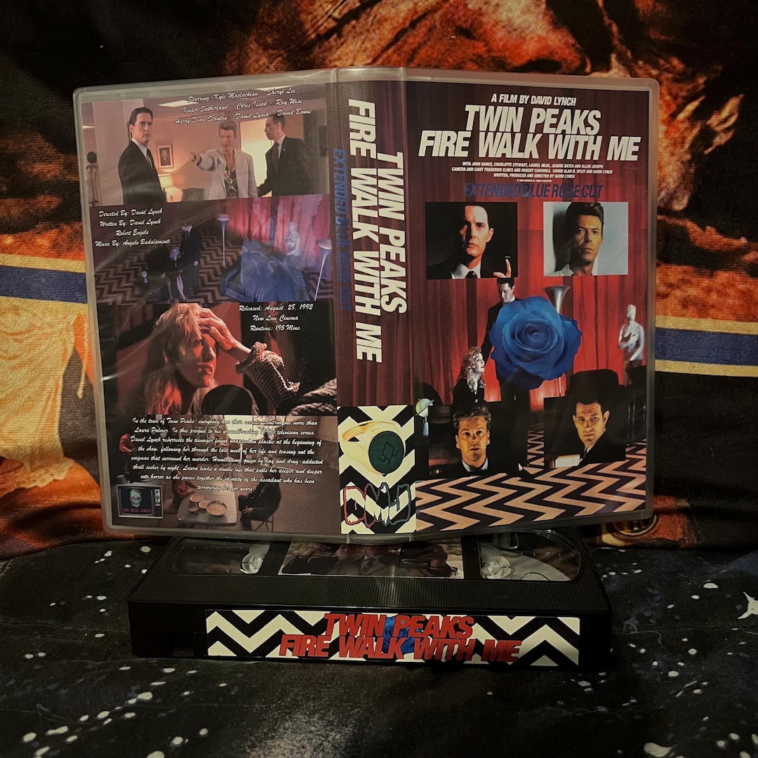 Fire Walk With Me Blue Rose Extended Cut Custom VHS - Etsy