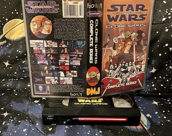 Star Wars: Las Guerras Clon 2005 Edición Limitada VHS Personalizado