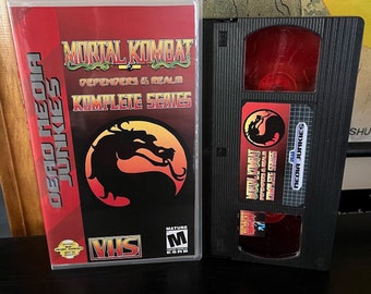 Mortal Kombat Defenders of the Realm Custom VHS