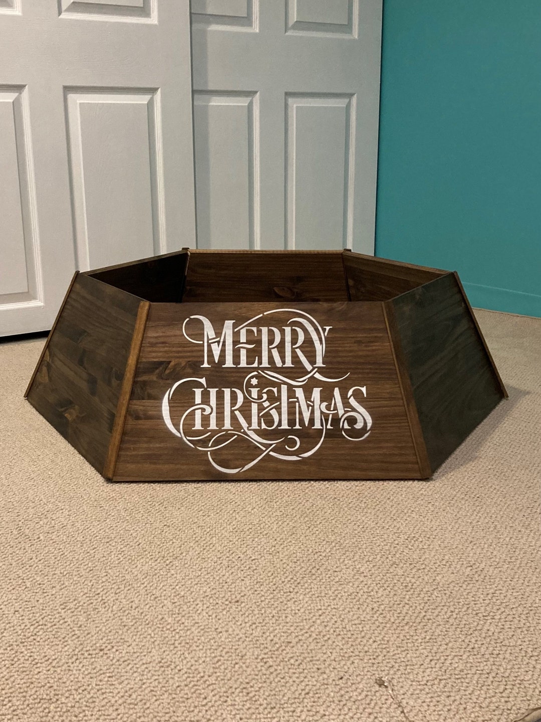 40 Inch Christmas Tree Collar Etsy