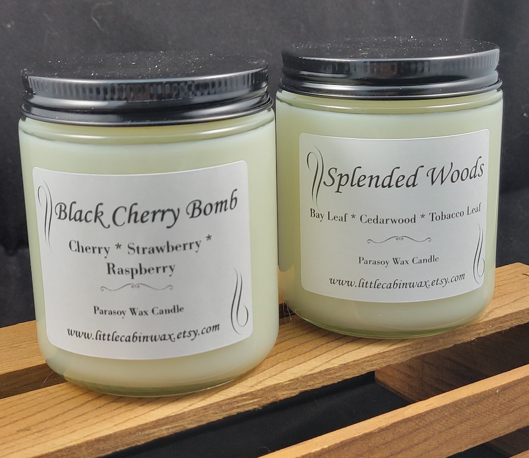 Parasoy Wax Candle, Single Wick Candle Etsy