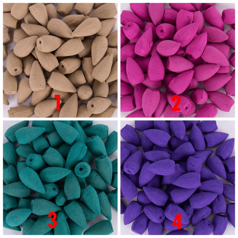 30pcs Backflow Incense Waterfall Cones Natural Fragrance Etsy