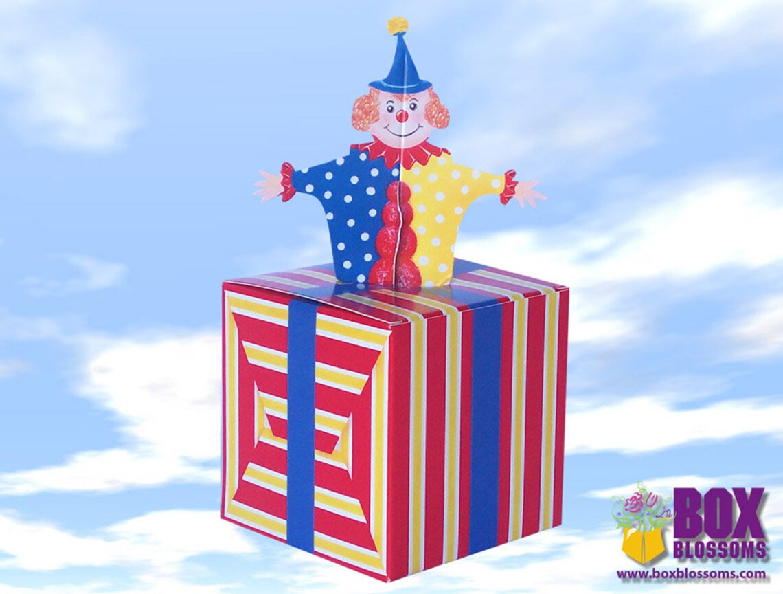 Jack In The Box Gift Box Blossom Paquete 6 Peque a Caja Etsy Espa a