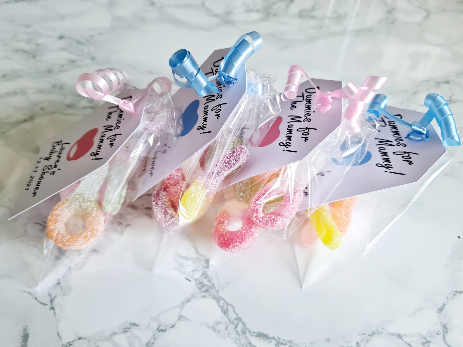 Baby Shower Sweet Favours Dummies for the Mummy Etsy.de