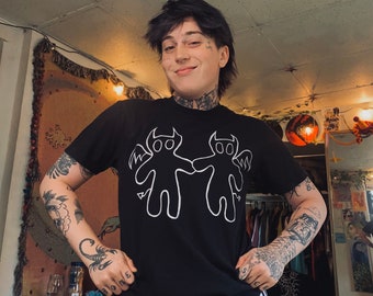 Hand Painted Demon BB TShirt