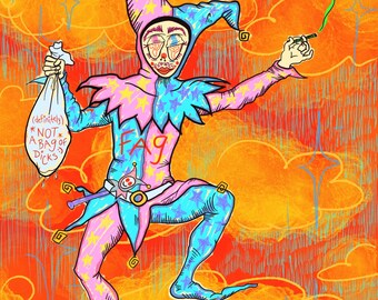 Gay Jester Print