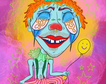 Perry the Clown Print