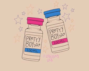 Pretty Trans Juice Print