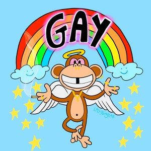 Billy Jack “GAY” Print