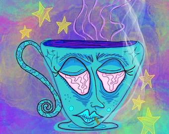 Pot Head Print