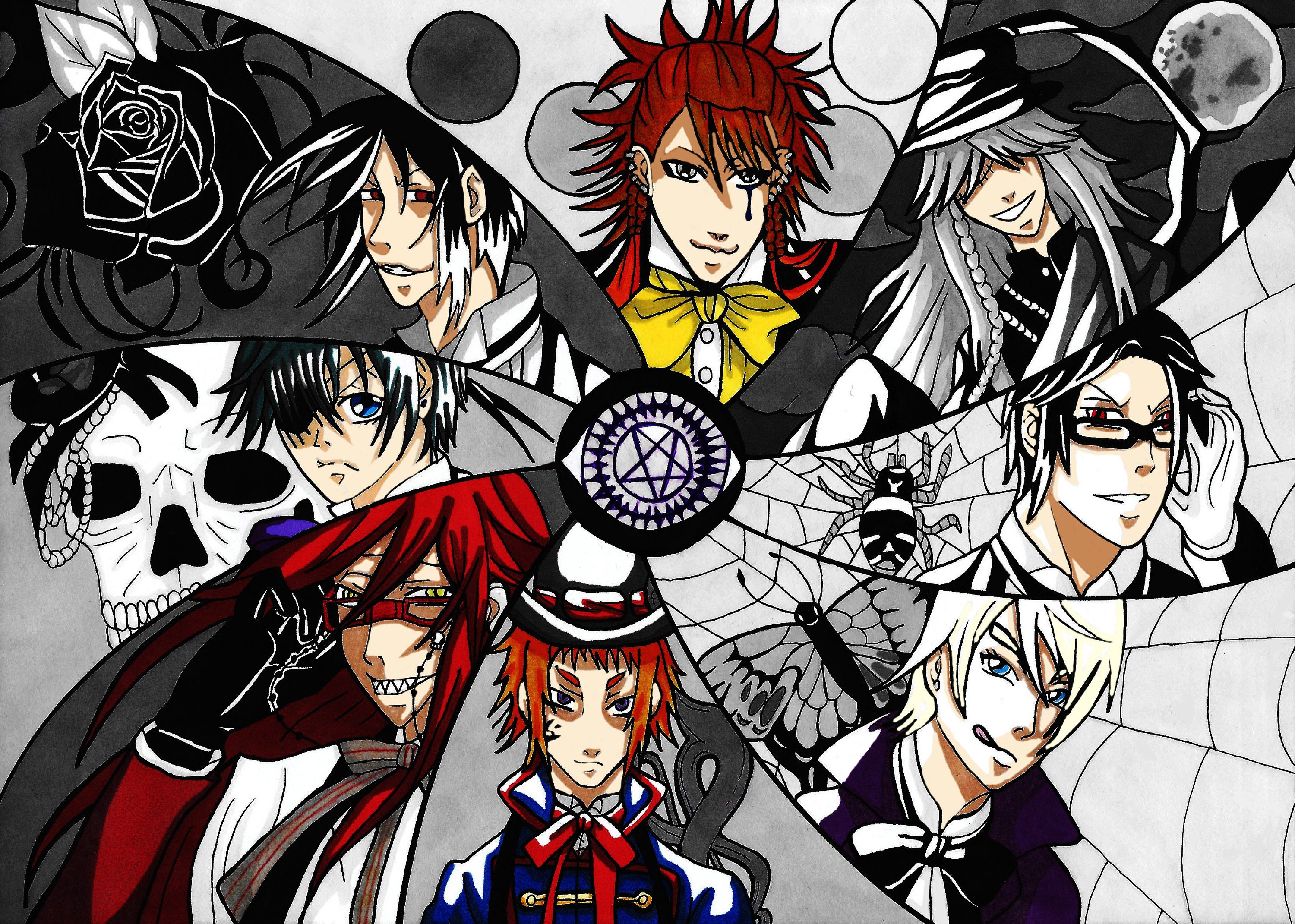 Poster A3 Black Butler