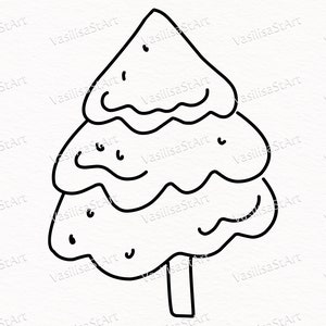 WINTER Clipart, Doodle Vector Icons, Winter Symbols Holidays Hand Drawn ...