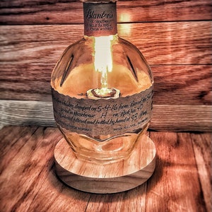 Bourbon Bottle Lamps