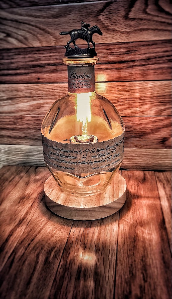 Bourbon Bottle Lamps 