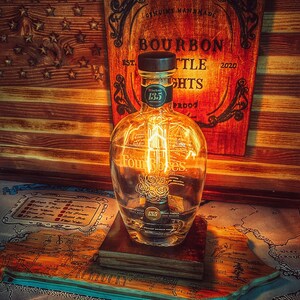 Bourbon Bottle Lamps 7