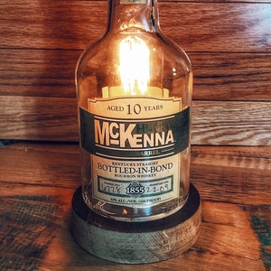 Bourbon Bottle Lamps McKenna 10