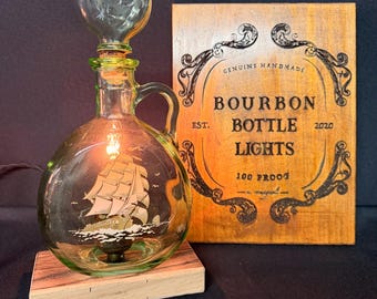 Bourbon Barrel Base Lamps