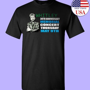 Keith Whitley country music singer Gildan T-shirt USA Size
