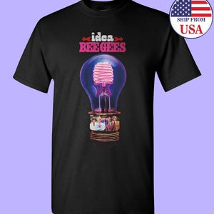 Die ultimative Bee Gees Musikgruppe Band Neues Gildan T-Shirt USA Größe