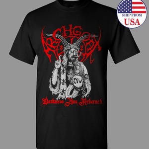 Archgoat blackened death metal band New Mens T-Shirt USA Size