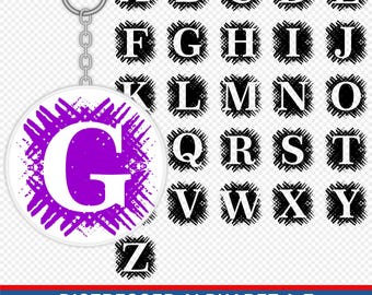 Fuente desgastada SVG, fuente grunge SVG, fuente grunge vintage SVG, paquete SVG de alfabeto desgastado, fuente SVG para Cricut, conjunto A-Z