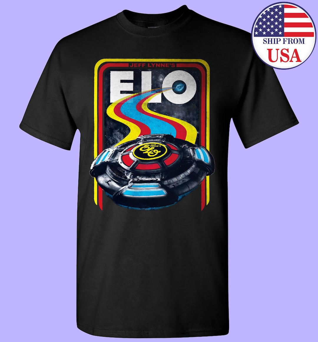 70s ELO Tシャツ ユニットアーティスト 70s ELO Tシャツ ユニットアーティスト 70s ELO Tシャツ ユニット