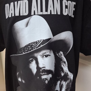 David Allan Coe - Call Me By My Name Gildan T-Shirt USA Size