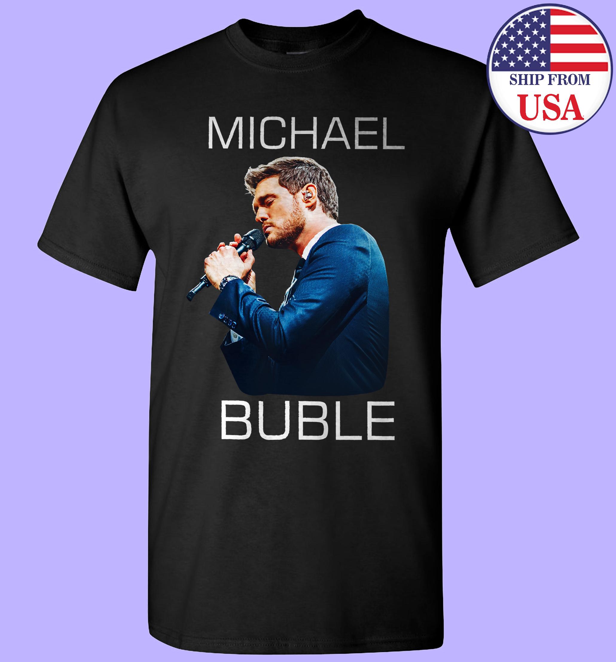 Michael Bublé マイケル・ブーブレ Tシャツ 希少　激レア　XL Michael buble shirt - Etsy 日本
