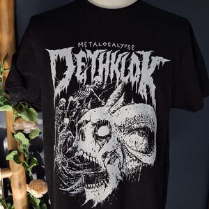Dethklok Metalocalypse death metal Band New Gildan T-Shirt USA Size