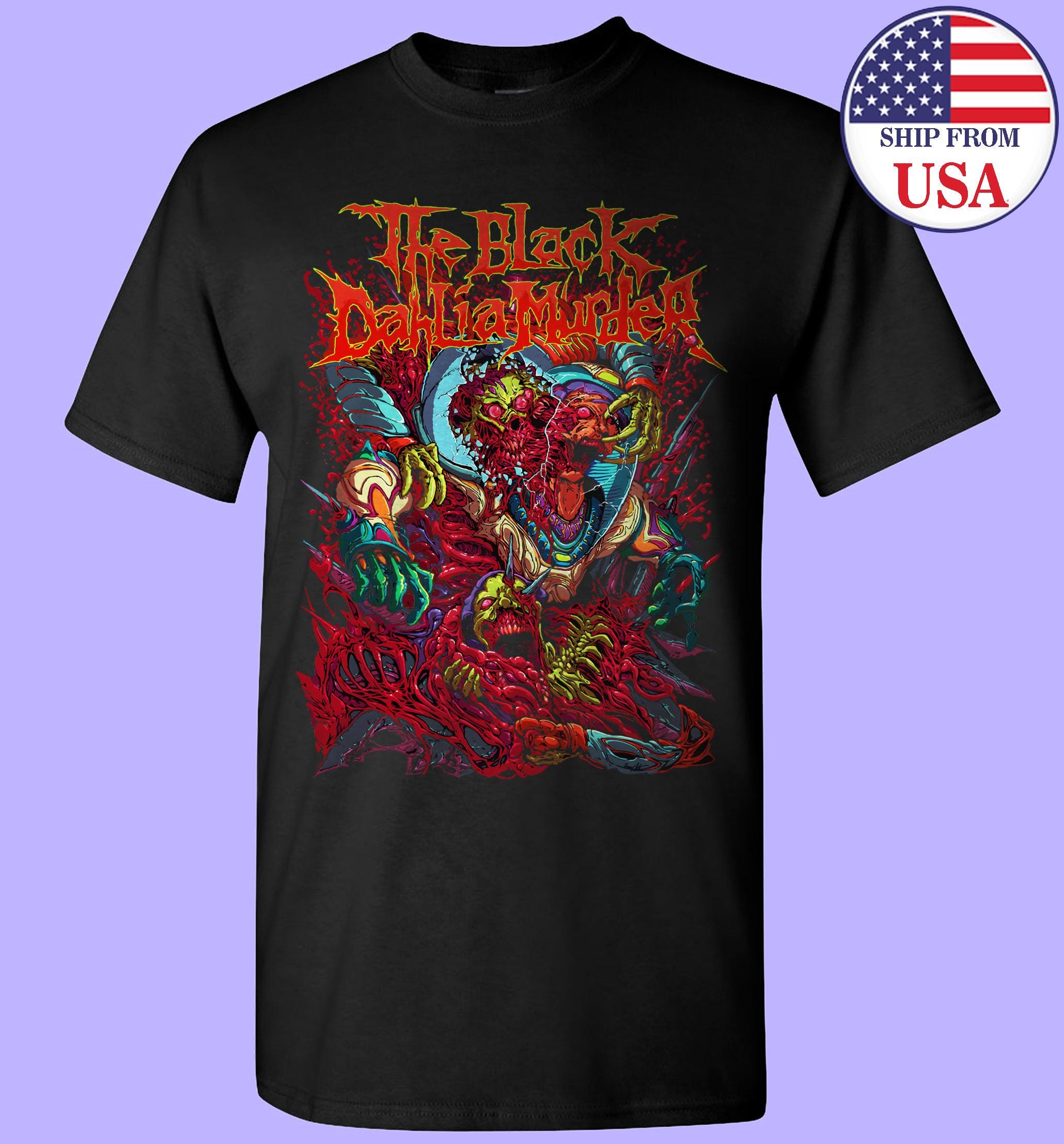 The Black Dahlia Murder Death Metal New Gildan T-shirt USA Size - Etsy