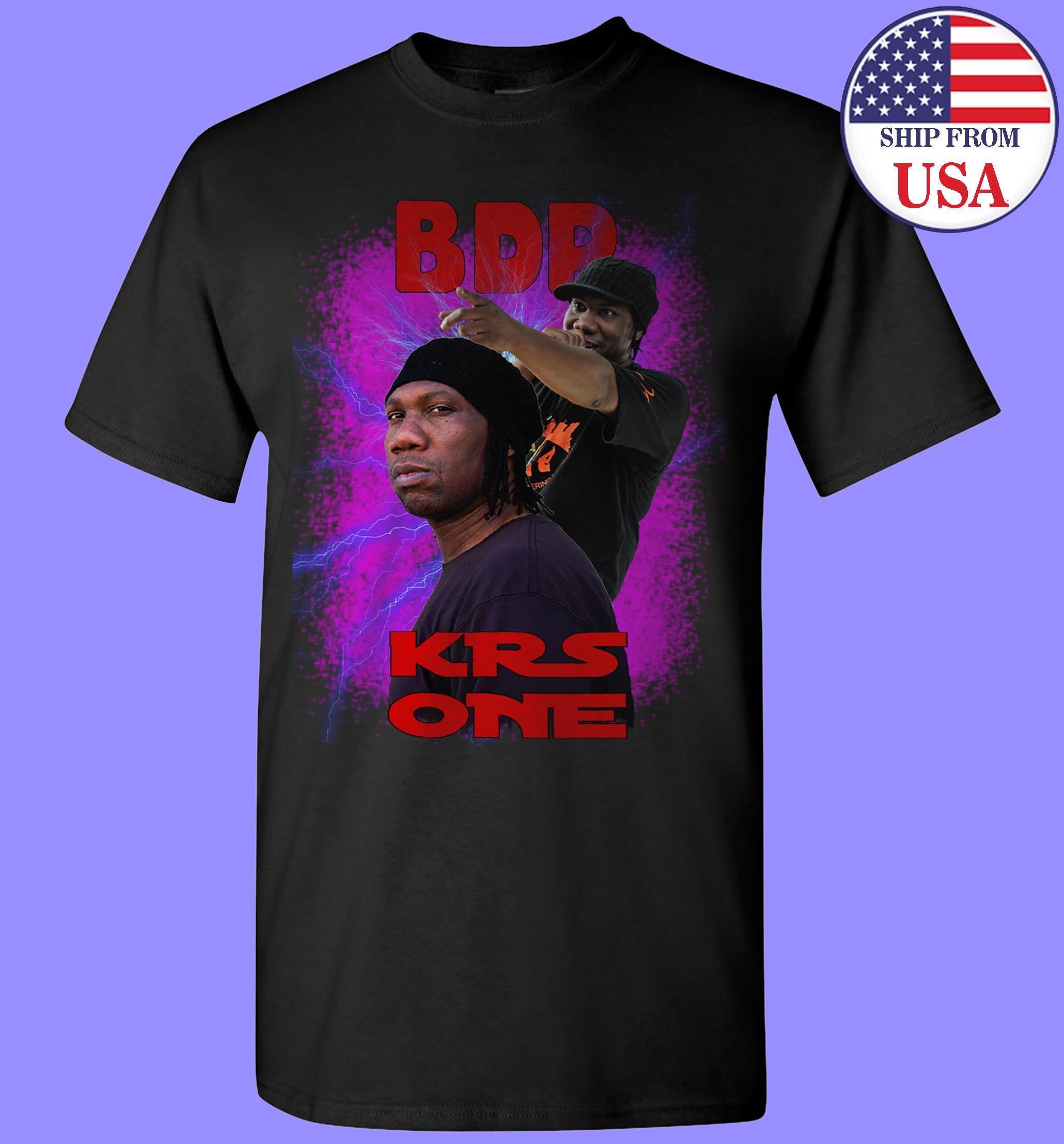 KRS-ONE HIP HOP RAP VINTAGE TEE Tシャツ 90s KRS-ONE \/ Old School Hip Hop - Krs One - T-Shirt | TeePublic