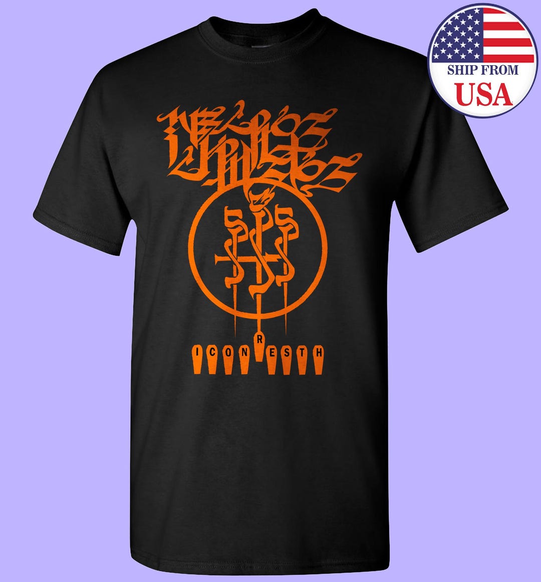 Necros Christos Black Mass Desecration Death Metal Gildan T Shirt Usa