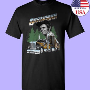 Smokey And The Bandit Snowman Gildan T-Shirt USA Size