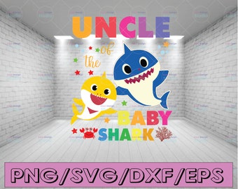 Download Uncle Shark Svg Etsy