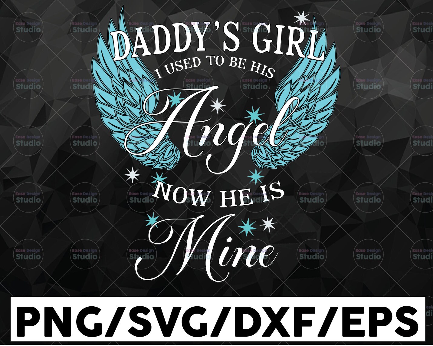 Download My Dad svg Dad Guardian Angel svg Memorial Dad svg Dad In | Etsy