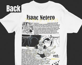 T-SHIRT ANIME Impression au dos | 100% coton | Vêtements streetwear anime | UNISEXE | Produits dérivés fabriqués par des fans