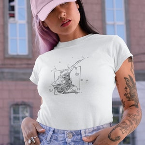 T-SHIRT ANIMÉ 100% coton Vêtements streetwear anime UNISEXE Produits dérivés fabriqués par des fans image 2