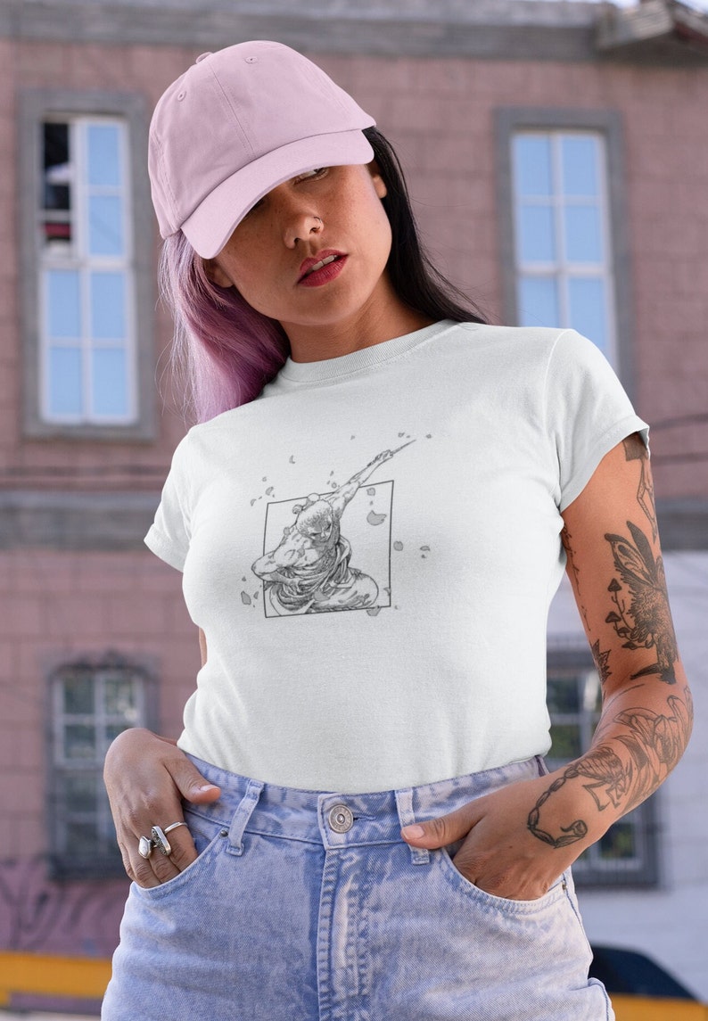 T-SHIRT ANIMÉ 100% coton Vêtements streetwear anime UNISEXE Produits dérivés fabriqués par des fans image 2