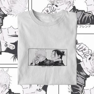 MAGLIETTA ANIME | 100% cotone | Abbigliamento streetwear anime | UNISEX | Merchandise realizzato dai fan | amiconemico
