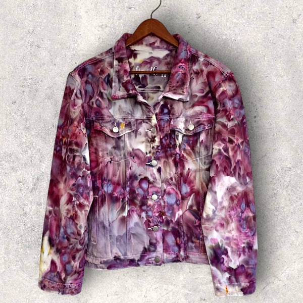 Rory Splash Tie-Dye Denim Jacket