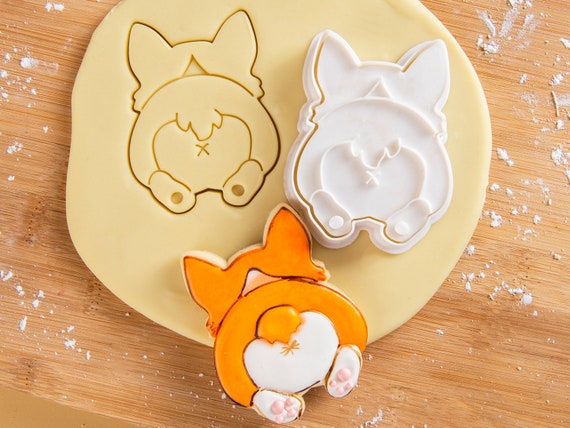 corgi butt cookie cutter